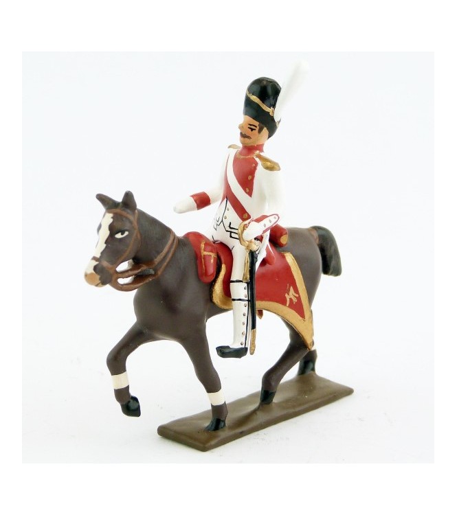 officier à cheval du 3e rgt de grenadiers de la garde (ex-hollandais) (1812)