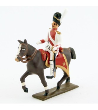 officier à cheval du 3e rgt de grenadiers de la garde (ex-hollandais) (1812)