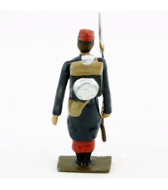 fantassin en capote au fixe