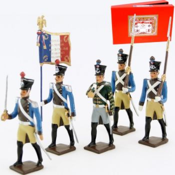 Régiment du Train, coffret de 5 figurines