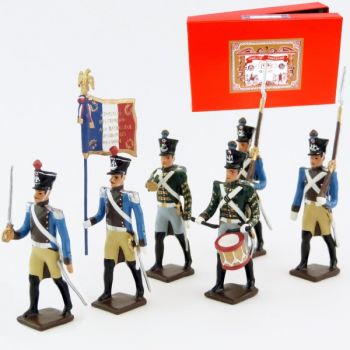 Régiment du Train, coffret de 6 figurines