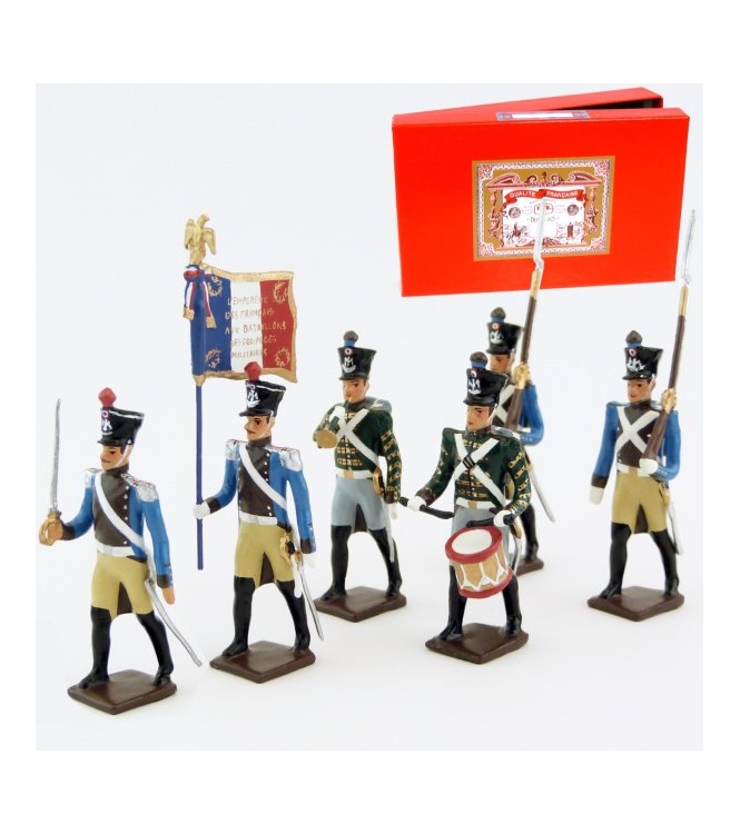Régiment du Train, coffret de 6 figurines