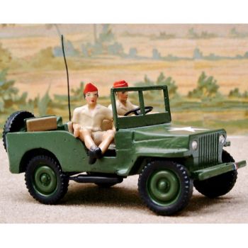 Jeep + 2 personnages (Guerre d'Algérie, 1954-1962)