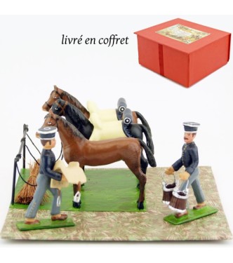 saynète 'Chevaux au Bivouac' ('le Bivouac')