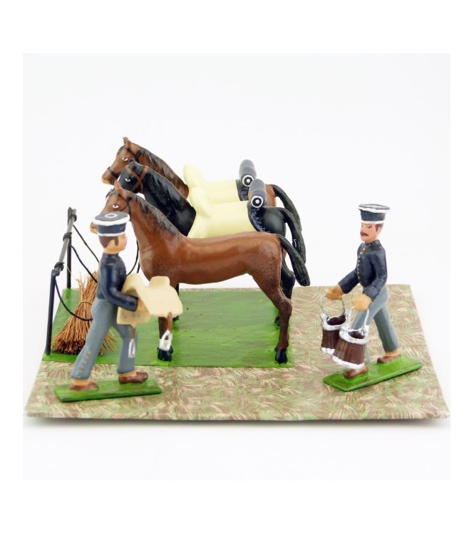 saynète 'Chevaux au Bivouac' ('le Bivouac')