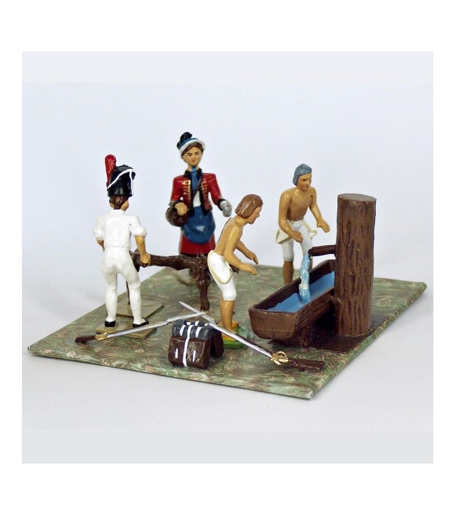 saynète 'Un brin de Toilette' ('le Bivouac')