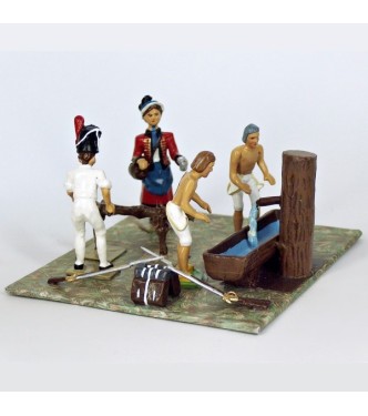 saynète 'Un brin de Toilette' ('le Bivouac')