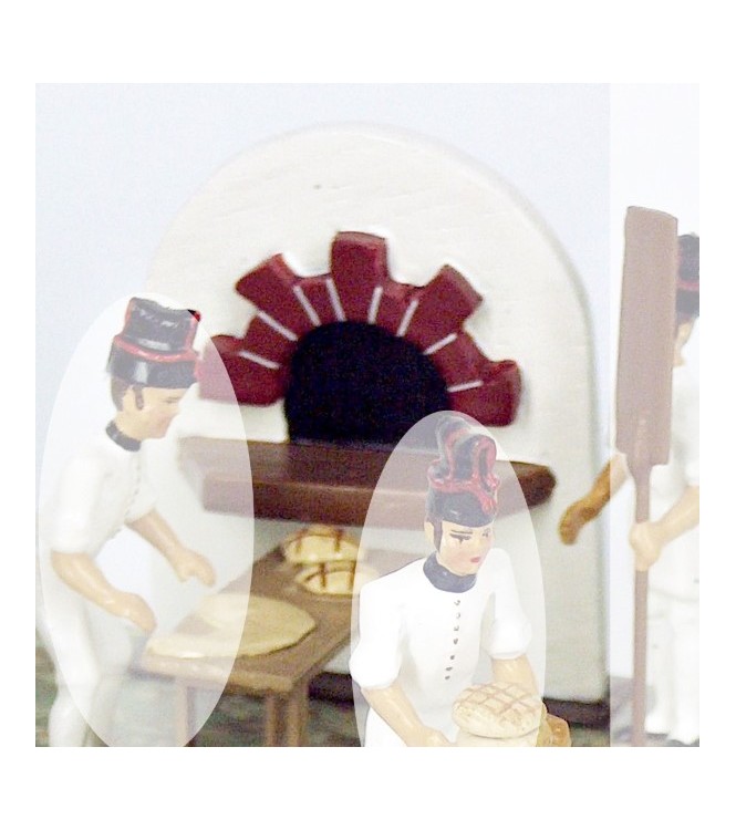 four à pain (décor bois)