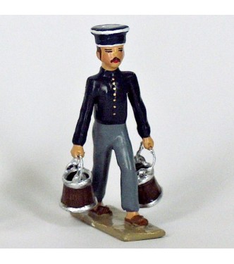 palefrenier avec seaux