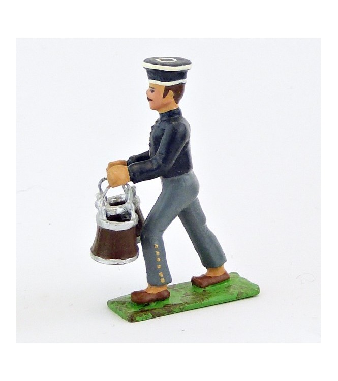 palefrenier avec seaux