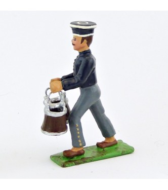 palefrenier avec seaux