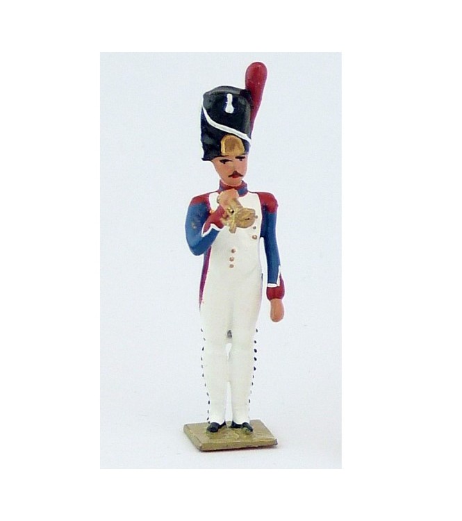 grenadier au fixe sonnant du clairon