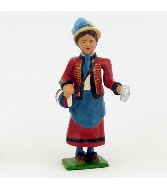 cantinière avec verre