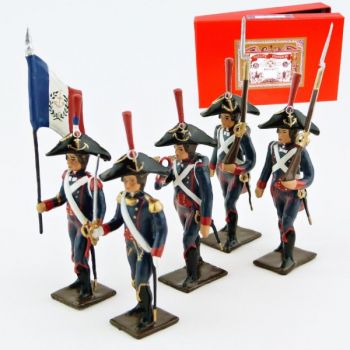 Pontonniers du Rhin (1792), coffret de 5 figurines