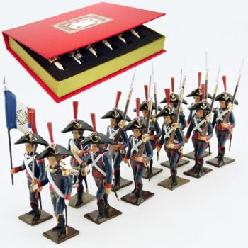 Pontonniers du Rhin (1792), coffret de 12 figurines