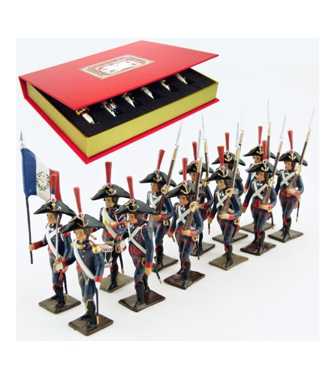 Pontonniers du Rhin (1792), coffret de 12 figurines