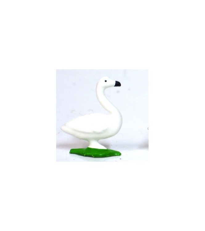 Cygne blanc bec noir