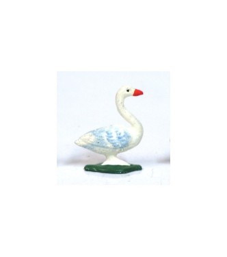 Cygne gris bec orange