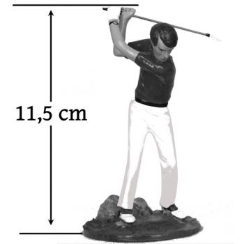 Golfeur (grande taille), polo bleu