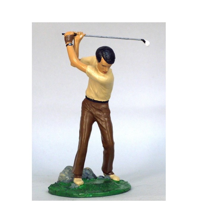 Golfeur (grande taille), polo crème