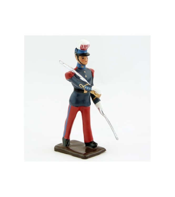 élève 2e année (homme) avec sabre de l'Ecole de Saint-Cyr (Coët-Quidan)