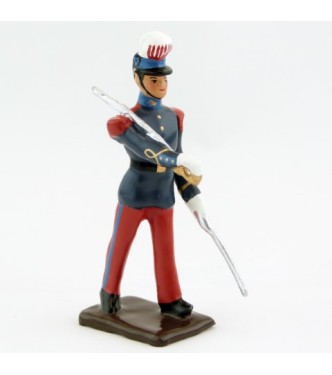 élève 2e année (homme) avec sabre de l'Ecole de Saint-Cyr (Coët-Quidan)