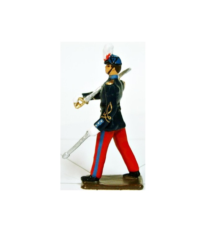 élève 3e année (homme) avec sabre de l'Ecole de Saint-Cyr (Coët-Quidan)