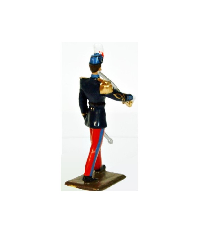 élève 3e année (homme) avec sabre de l'Ecole de Saint-Cyr (Coët-Quidan)