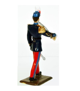 élève 3e année (homme) avec sabre de l'Ecole de Saint-Cyr (Coët-Quidan)