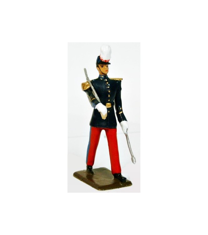 élève 3e année (homme) avec sabre de l'Ecole de Saint-Cyr (Coët-Quidan)