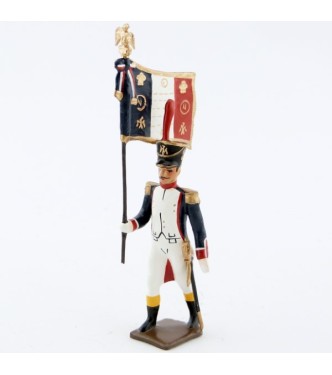 drapeau des fusiliers saint cyr (1812)