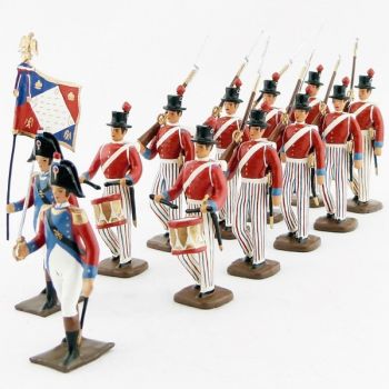 Légion nautique (1798-1801), ensemble de 12 figurines
