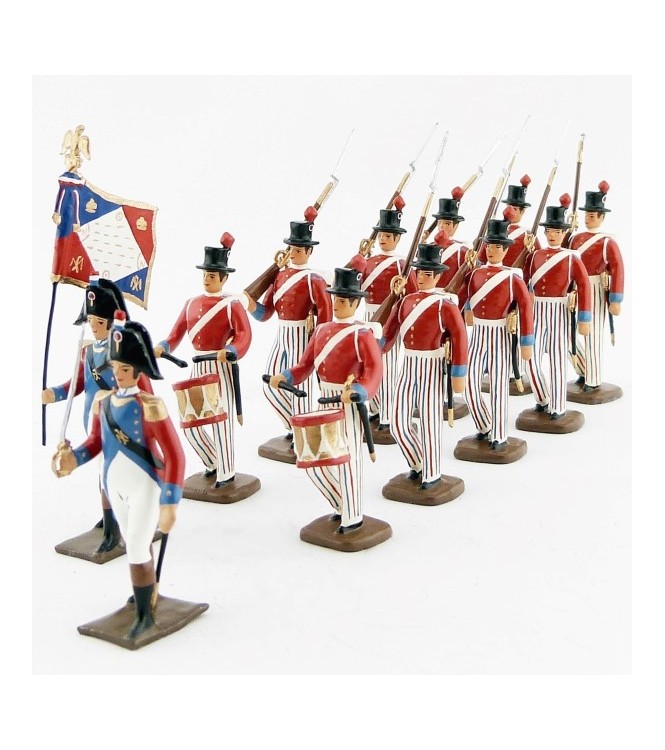 Légion nautique (1798-1801), ensemble de 12 figurines