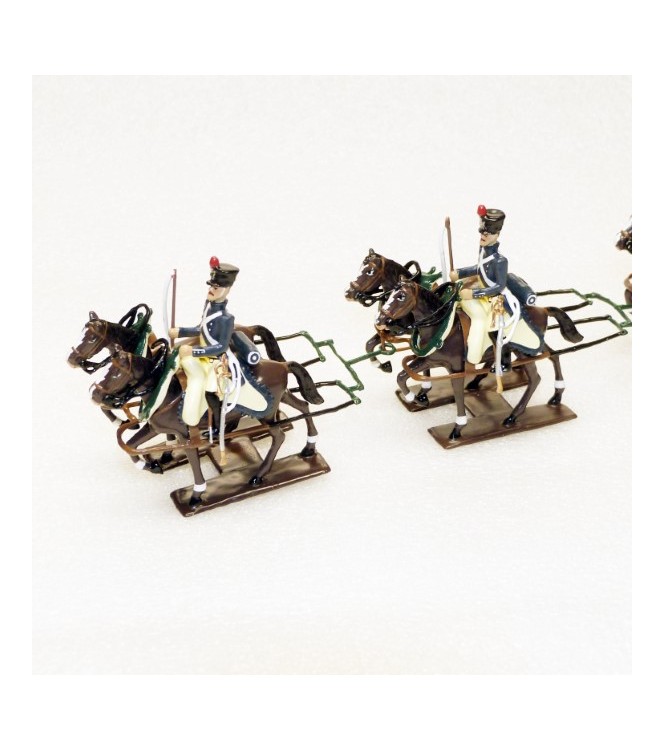 Fourgon, attelage 6 chevaux