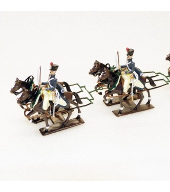 Fourgon, attelage 6 chevaux