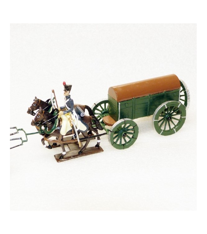Fourgon, attelage 6 chevaux