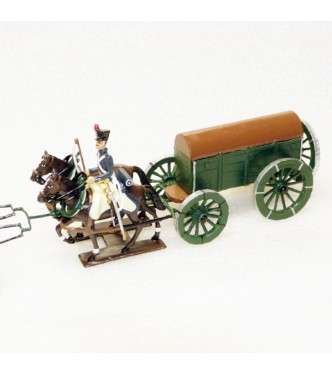 Fourgon, attelage 6 chevaux