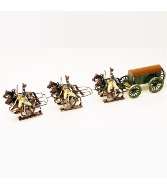 Fourgon, attelage 6 chevaux