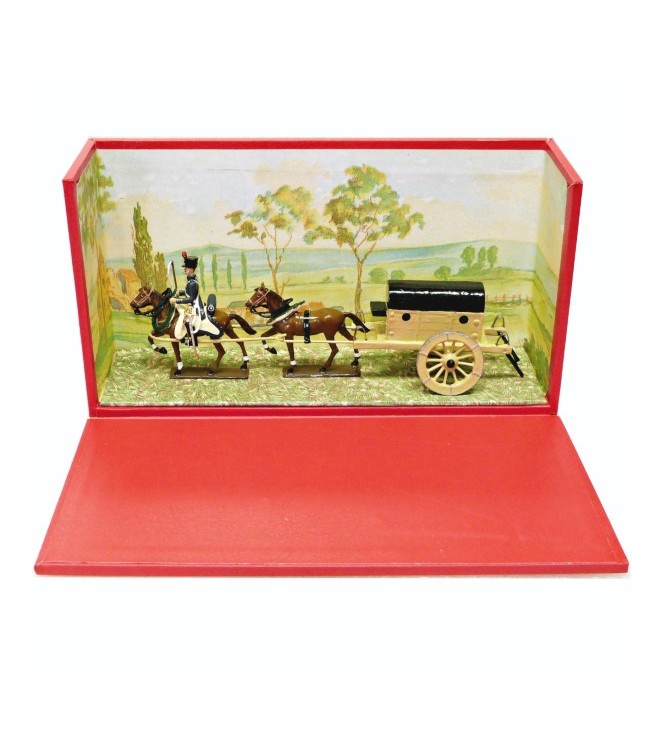 Ambulance de Larrey (2 chevaux + 1 personnage)
