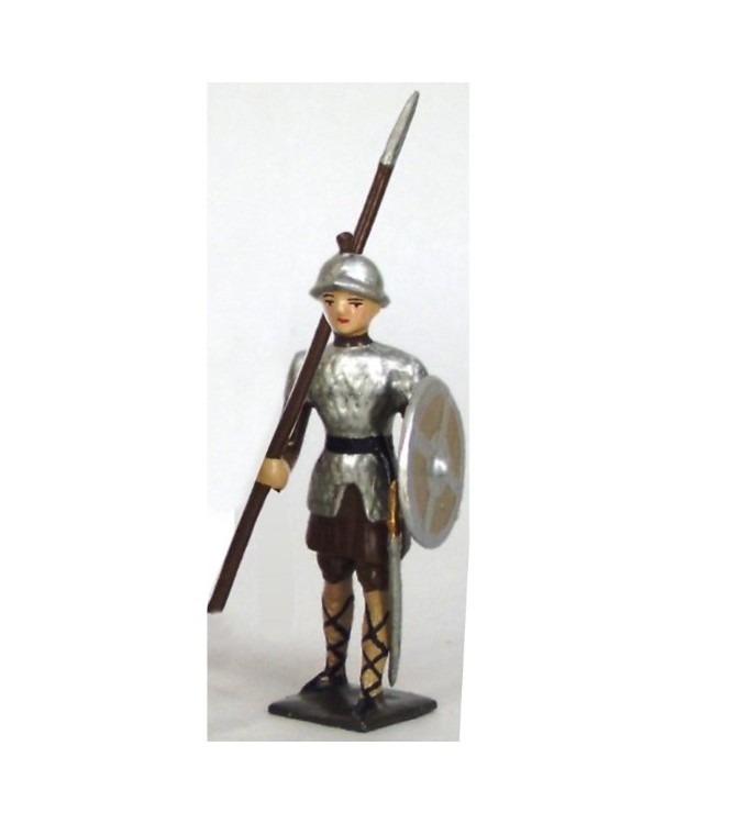 franc avec lance (framée), cotte argent