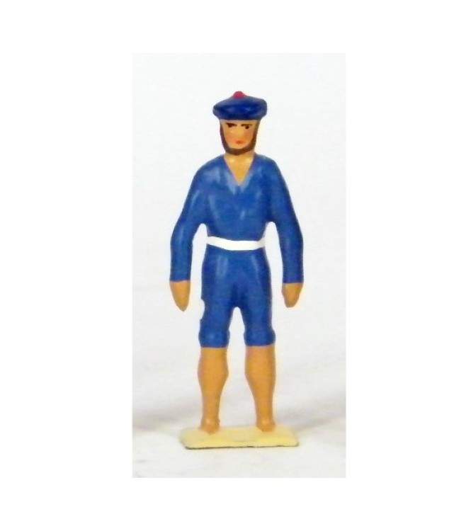 Marin en bleu gentiane