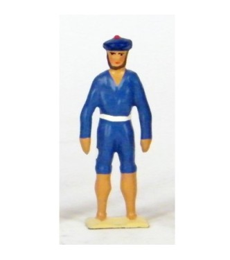 Marin en bleu gentiane