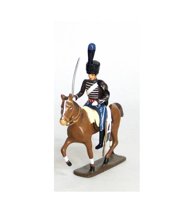 cavalier de la compagnie d'elite du 2e hussards (1808)