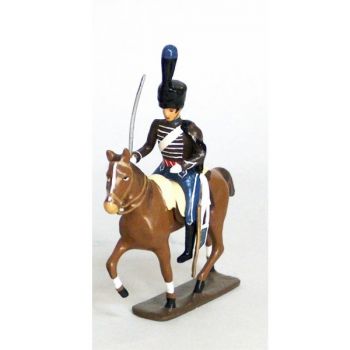 cavalier de la compagnie d'elite du 2e hussards (1808)