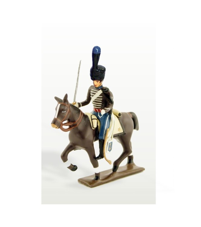 cavalier de la compagnie d'elite du 2e hussards (1808)