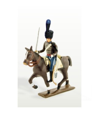 cavalier de la compagnie d'elite du 2e hussards (1808)