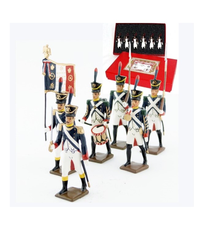 Voltigeurs de la garde (1812), coffret de 6 figurines