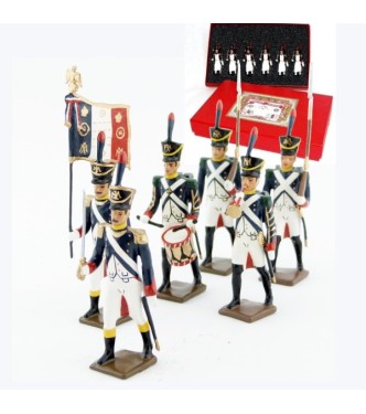 Voltigeurs de la garde (1812), coffret de 6 figurines