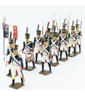 Voltigeurs de la garde (1812), ensemble de 12 figurines