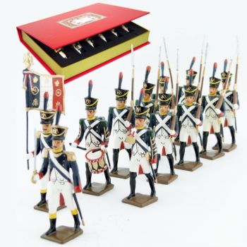 Voltigeurs de la garde (1812), coffret de 12 figurines